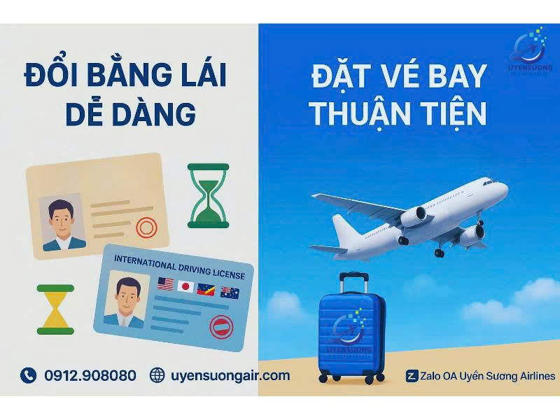 🚗 Đổi Bằng Lái Xe Sắp Hết Hạn & Bằng Lái Quốc Tế Nhanh Chóng